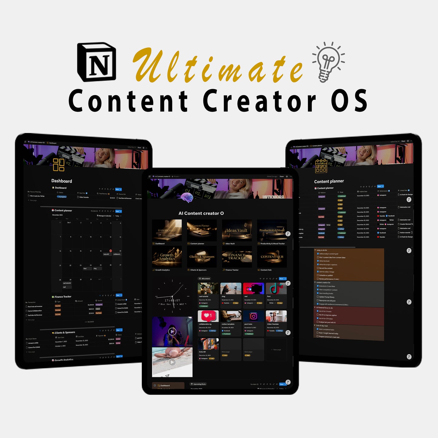 Run your content on a system. Not chaos.